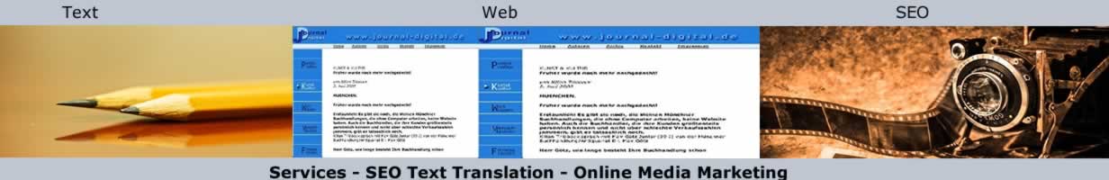 Home editorial services seo text translation Munich Kilian Tribbeck online media marketing made in Germany Home Editorial Services SEO Text Web Translation Munich - Kilian Tribbeck online media marketing made in Germany